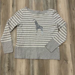 Talbots Petite Medium with Sequined Giraffe